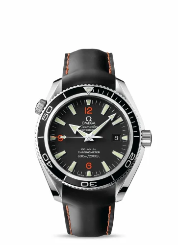 Omega Seamaster Planet Ocean 600M Co-Axial 42 Stainless Steel / Orange Numerals / Rubber 2901.51.82 (29015182)